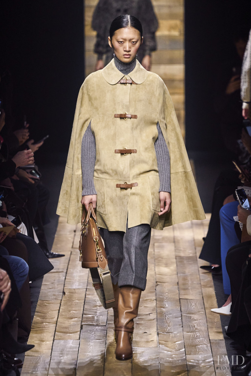 Yilan Hua featured in  the Michael Kors Collection fashion show for Autumn/Winter 2020