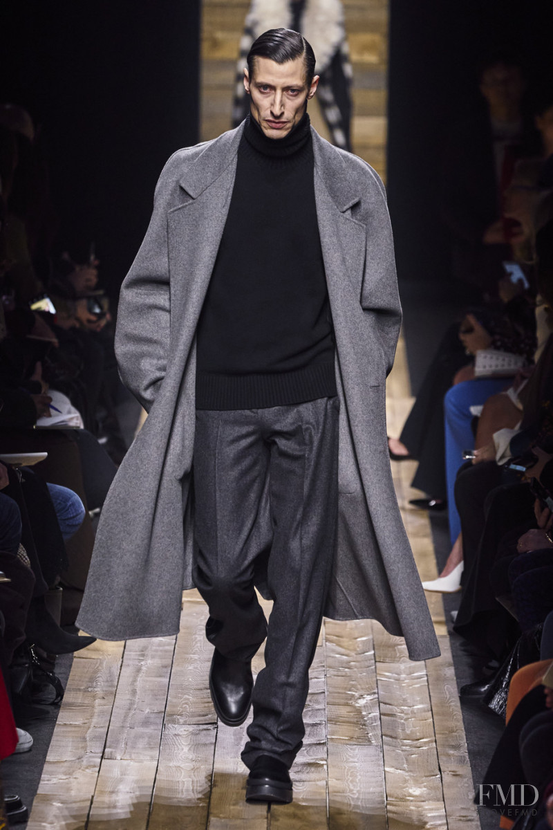 Jonas Mason featured in  the Michael Kors Collection fashion show for Autumn/Winter 2020