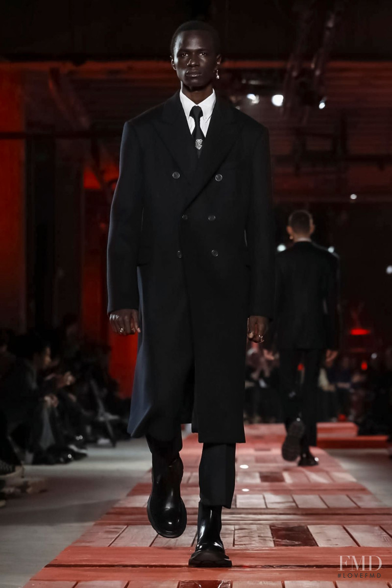 Malick Bodian featured in  the Alexander McQueen fashion show for Autumn/Winter 2018