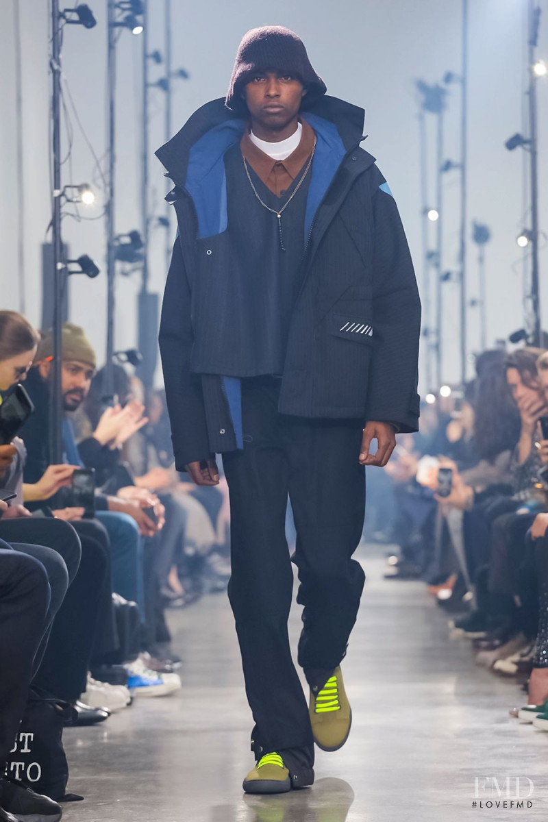 Fabio Tavares featured in  the Lanvin fashion show for Autumn/Winter 2018