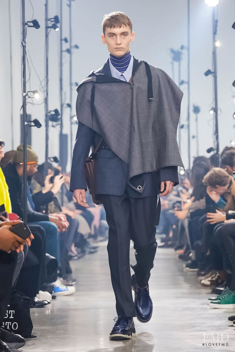 Rowan Smedley featured in  the Lanvin fashion show for Autumn/Winter 2018