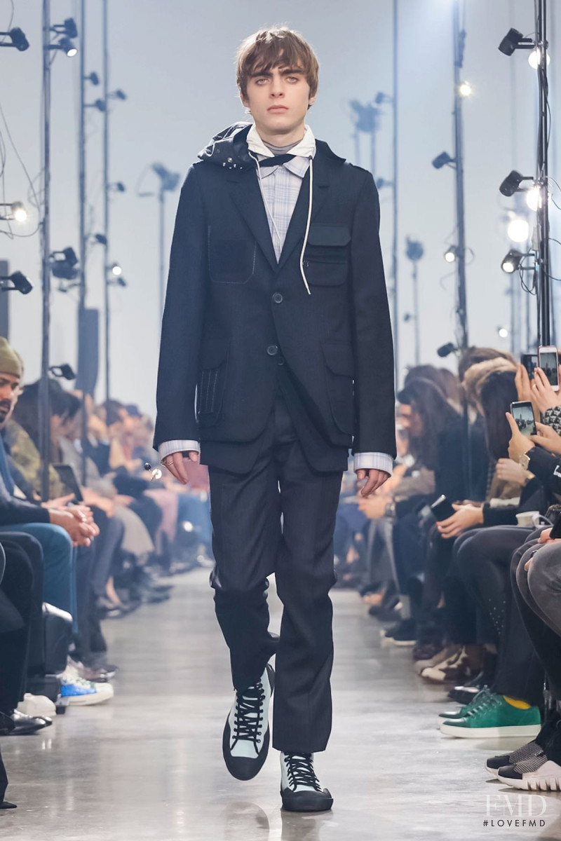Lennon Gallagher featured in  the Lanvin fashion show for Autumn/Winter 2018