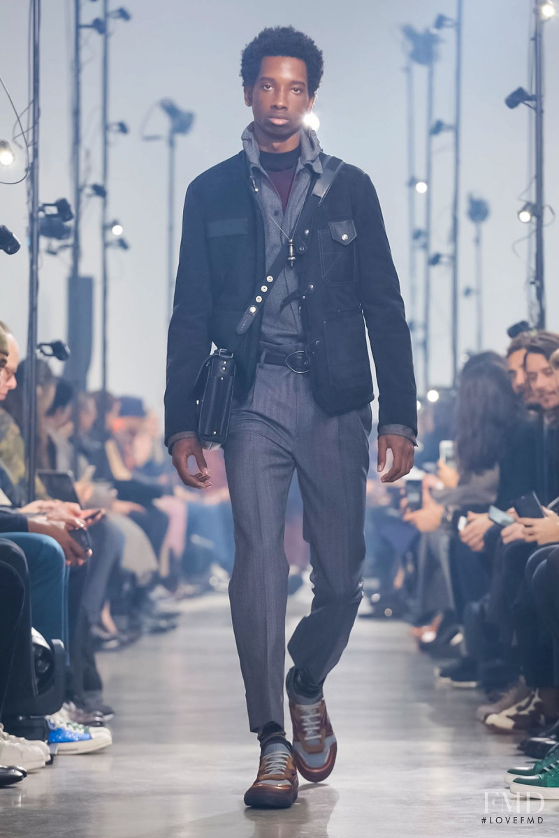 Benoit Michel featured in  the Lanvin fashion show for Autumn/Winter 2018