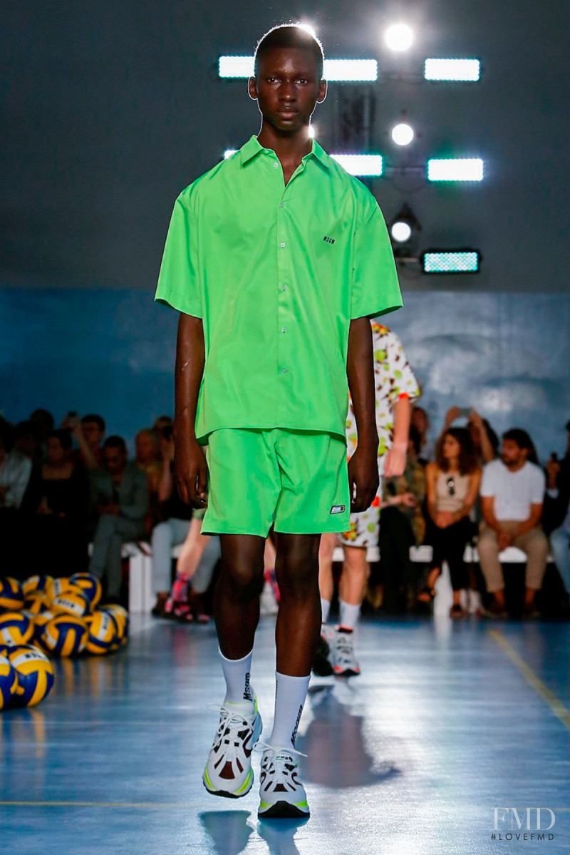 MSGM fashion show for Spring/Summer 2019