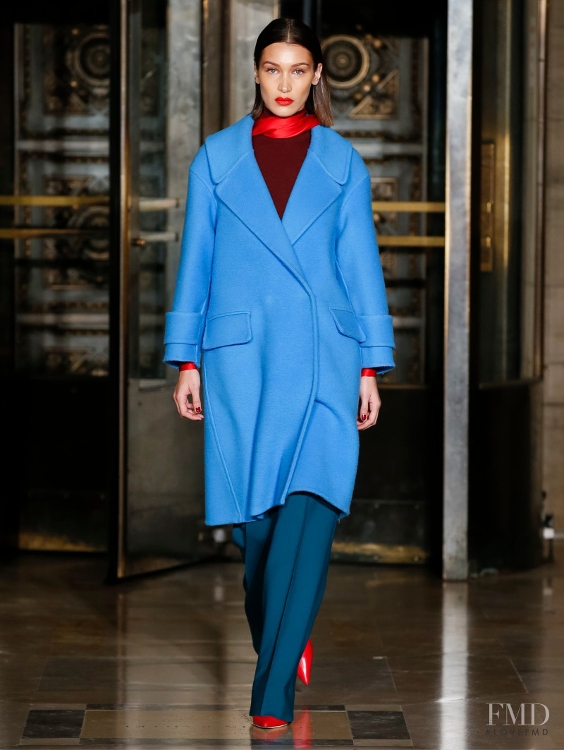 Bella Hadid featured in  the Oscar de la Renta fashion show for Autumn/Winter 2020
