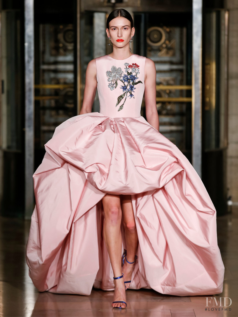 Chai Maximus featured in  the Oscar de la Renta fashion show for Autumn/Winter 2020