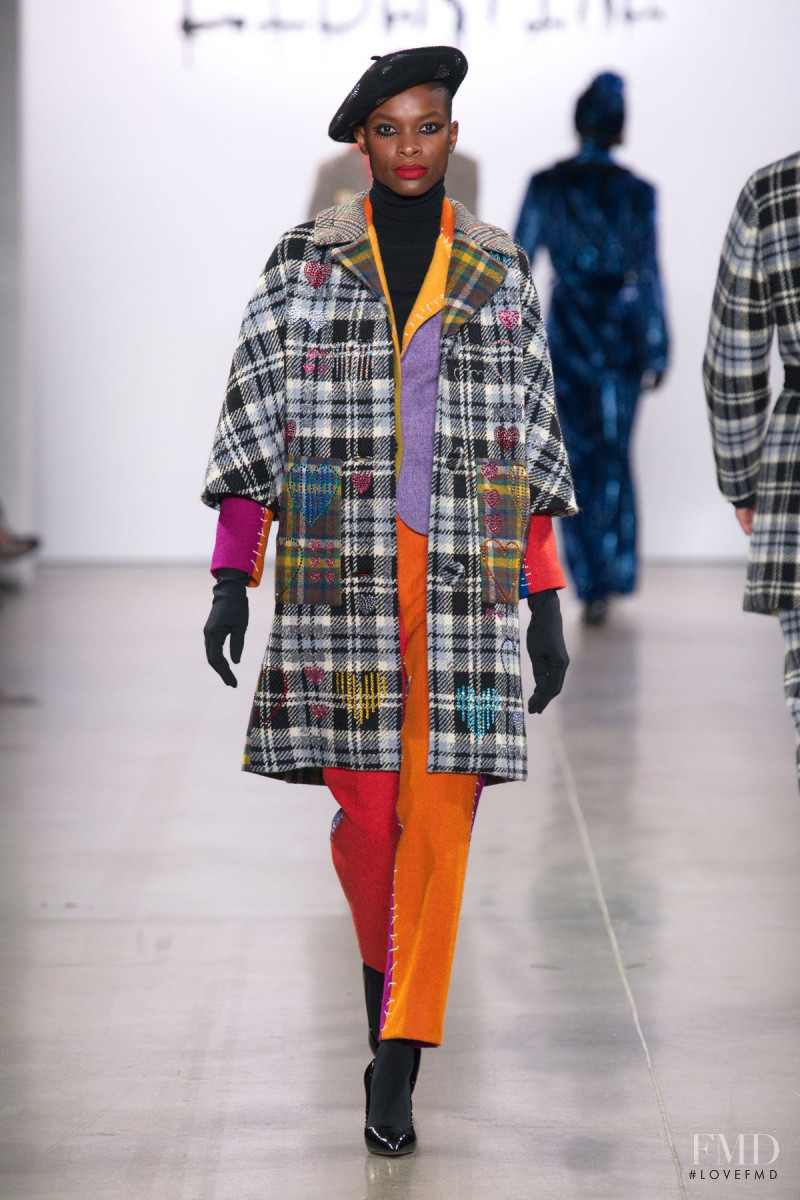 Barbra Lee Grant featured in  the Libertine fashion show for Autumn/Winter 2020