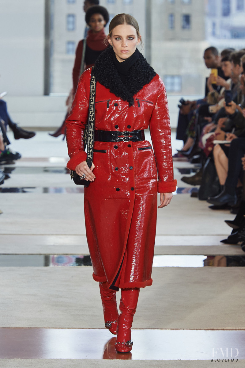 Rebecca Leigh Longendyke featured in  the Longchamp fashion show for Autumn/Winter 2020