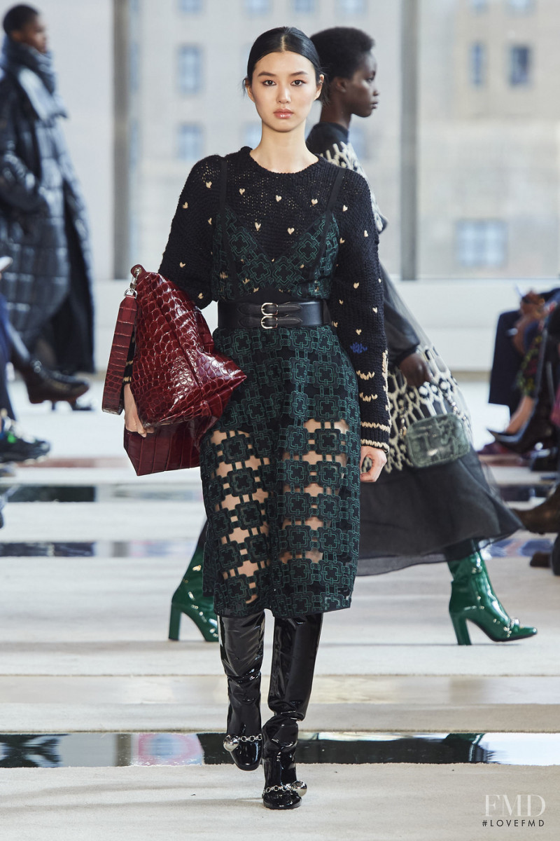 Estelle Chen featured in  the Longchamp fashion show for Autumn/Winter 2020