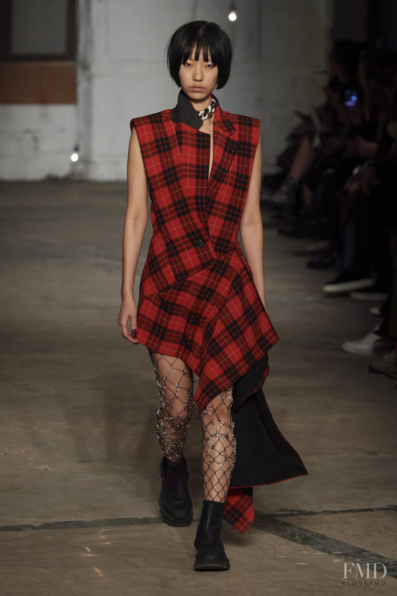 Heejung Park featured in  the Monse fashion show for Autumn/Winter 2020