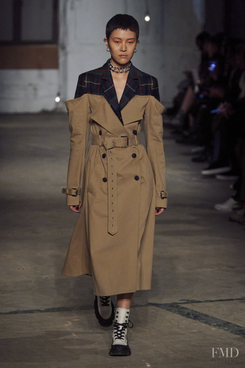 So Hyun Jung featured in  the Monse fashion show for Autumn/Winter 2020