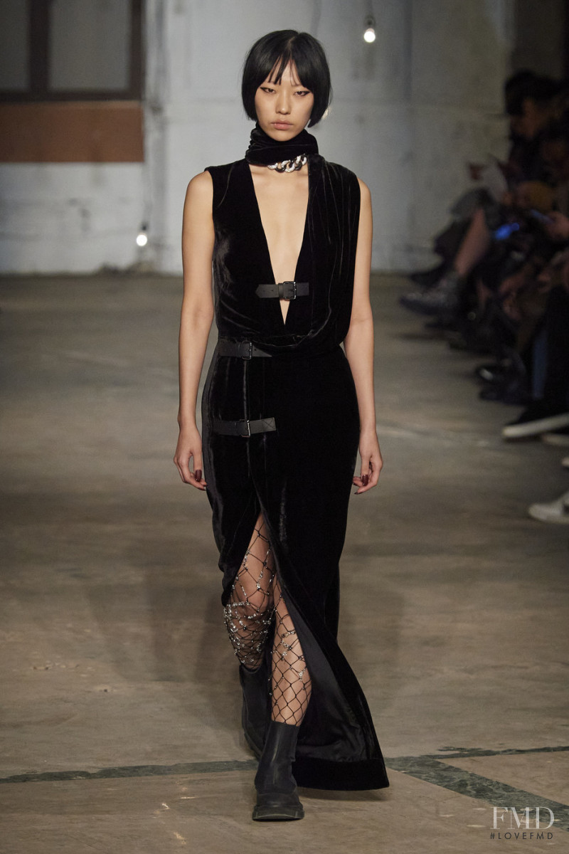 Heejung Park featured in  the Monse fashion show for Autumn/Winter 2020