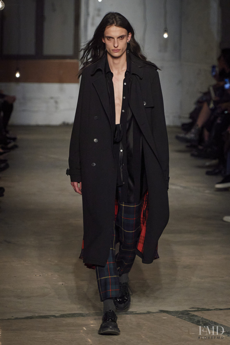 Attila Sarkozi featured in  the Monse fashion show for Autumn/Winter 2020