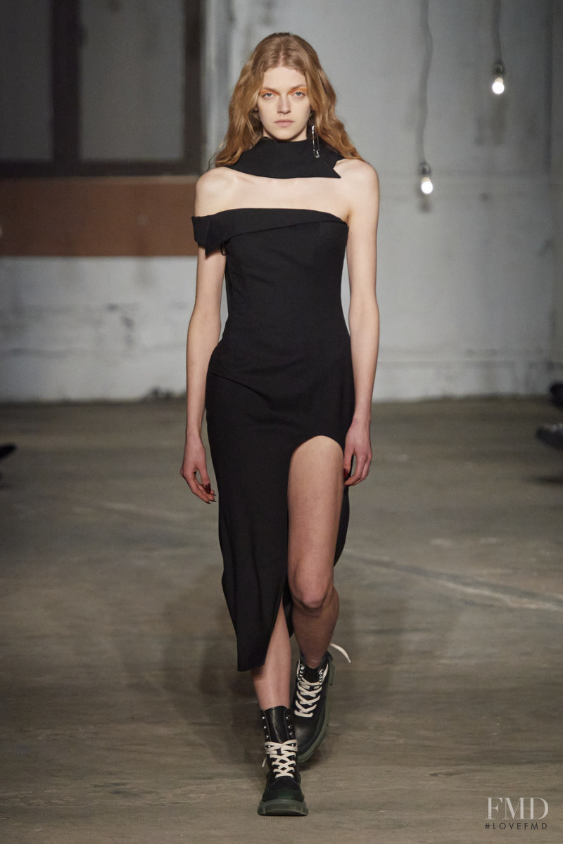 Eliza Kallmann featured in  the Monse fashion show for Autumn/Winter 2020