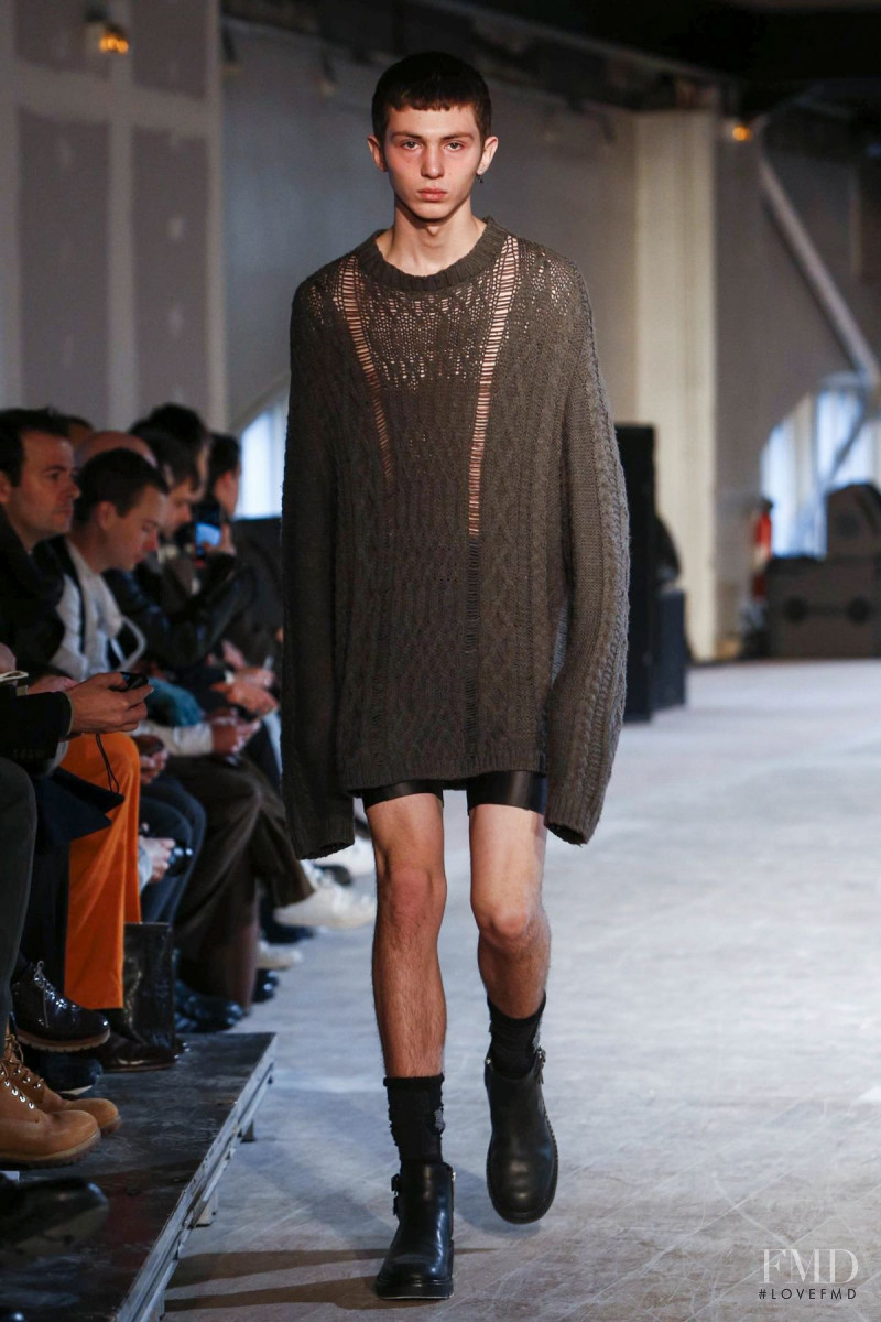 Willow Barrett featured in  the Maison Martin Margiela fashion show for Autumn/Winter 2016