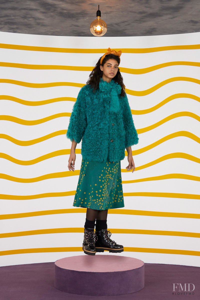 Rocio Marconi featured in  the RED Valentino fashion show for Autumn/Winter 2020