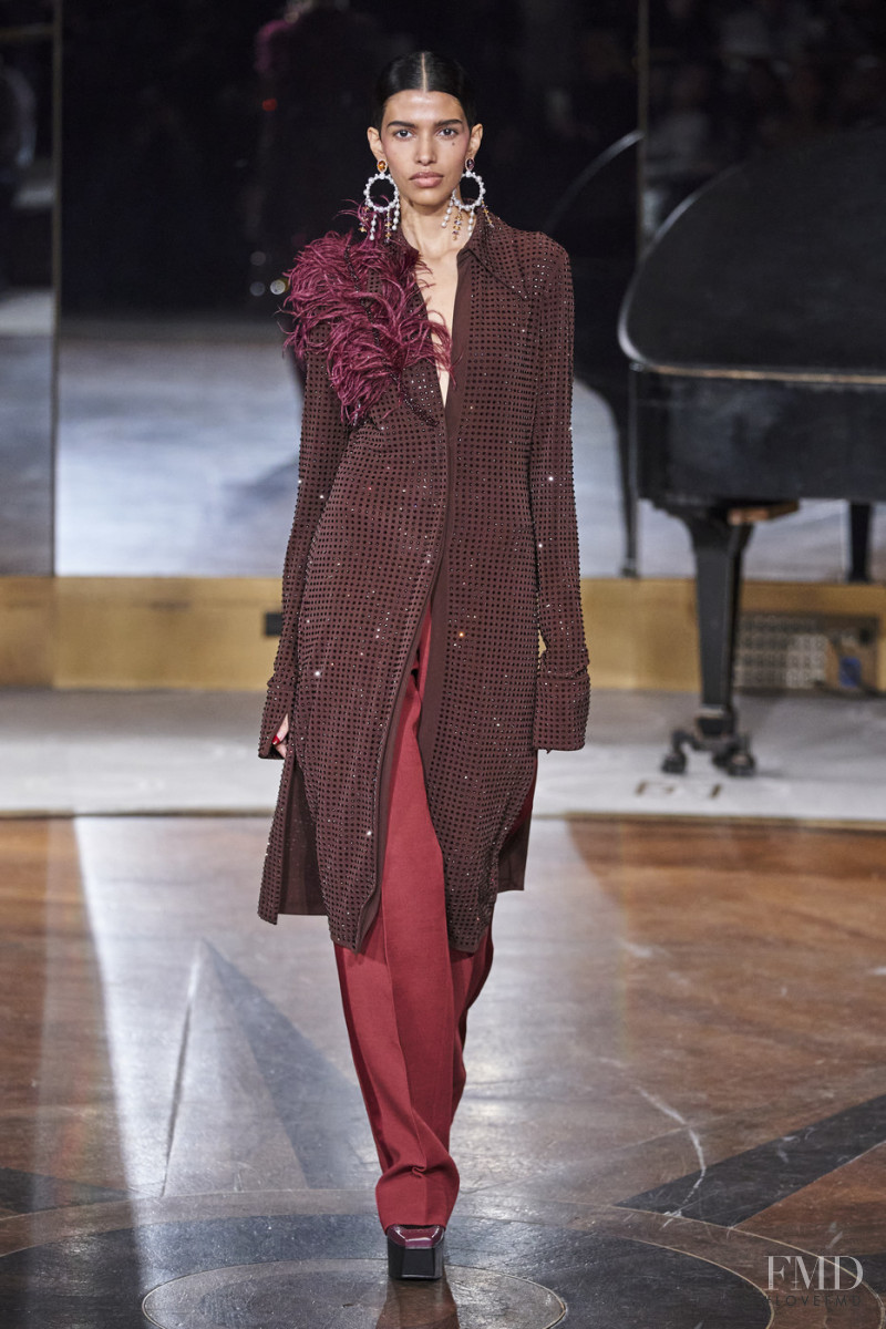 Pooja Mor featured in  the Prabal Gurung fashion show for Autumn/Winter 2020