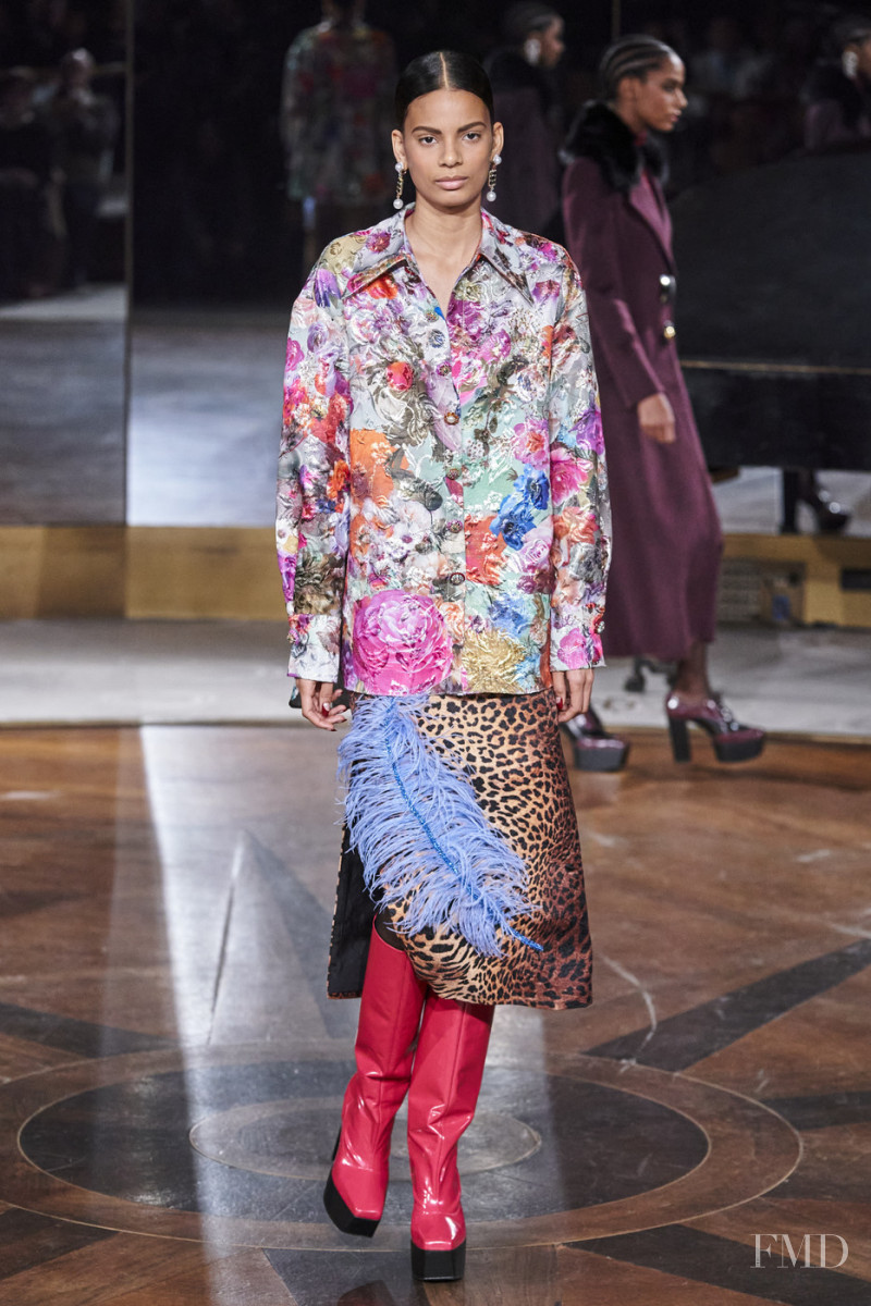 Annibelis Baez featured in  the Prabal Gurung fashion show for Autumn/Winter 2020