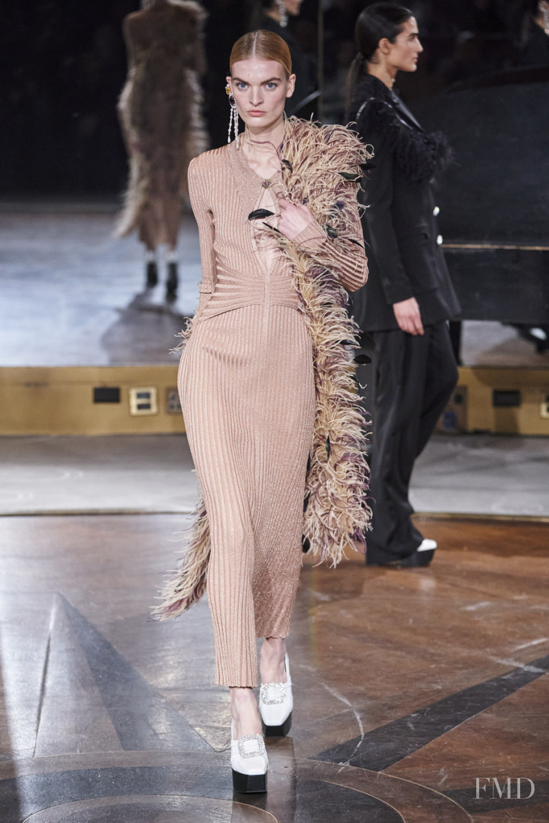 Juliane Grüner featured in  the Prabal Gurung fashion show for Autumn/Winter 2020