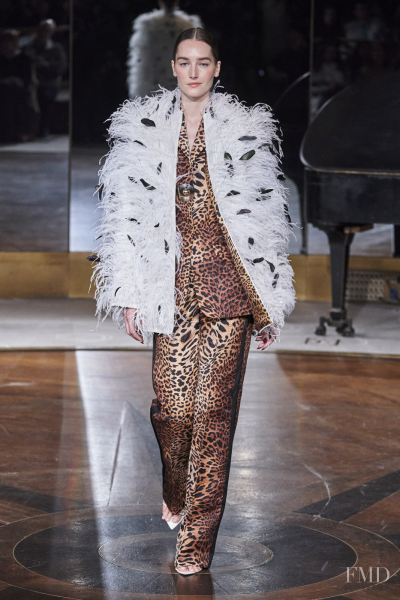 Joséphine Le Tutour featured in  the Prabal Gurung fashion show for Autumn/Winter 2020