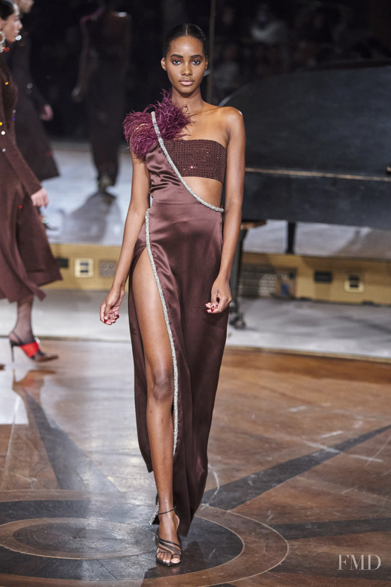 Tami Williams featured in  the Prabal Gurung fashion show for Autumn/Winter 2020