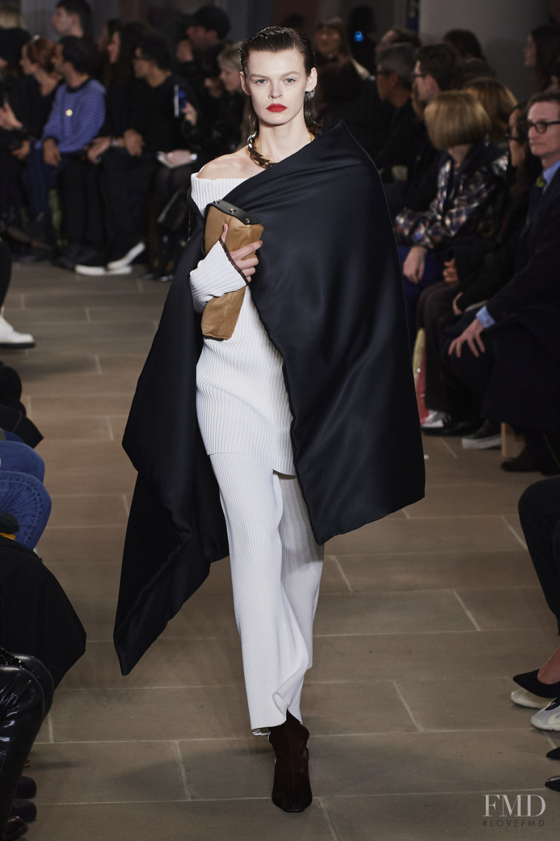 Cara Taylor featured in  the Proenza Schouler fashion show for Autumn/Winter 2020