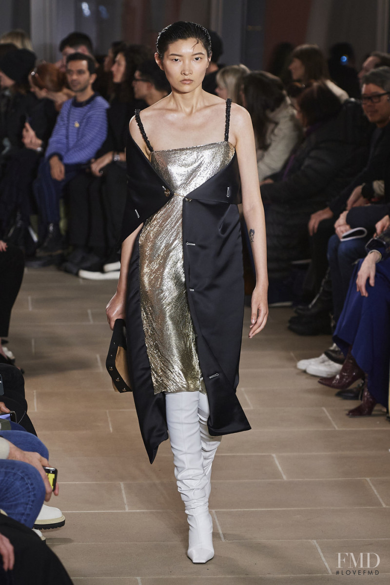 Qin Lei featured in  the Proenza Schouler fashion show for Autumn/Winter 2020
