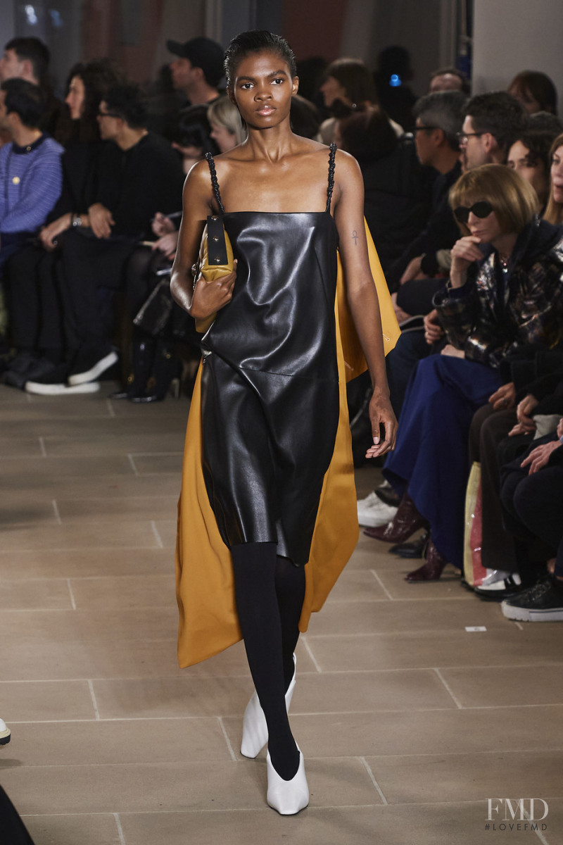 Ayobami  Okekunle featured in  the Proenza Schouler fashion show for Autumn/Winter 2020