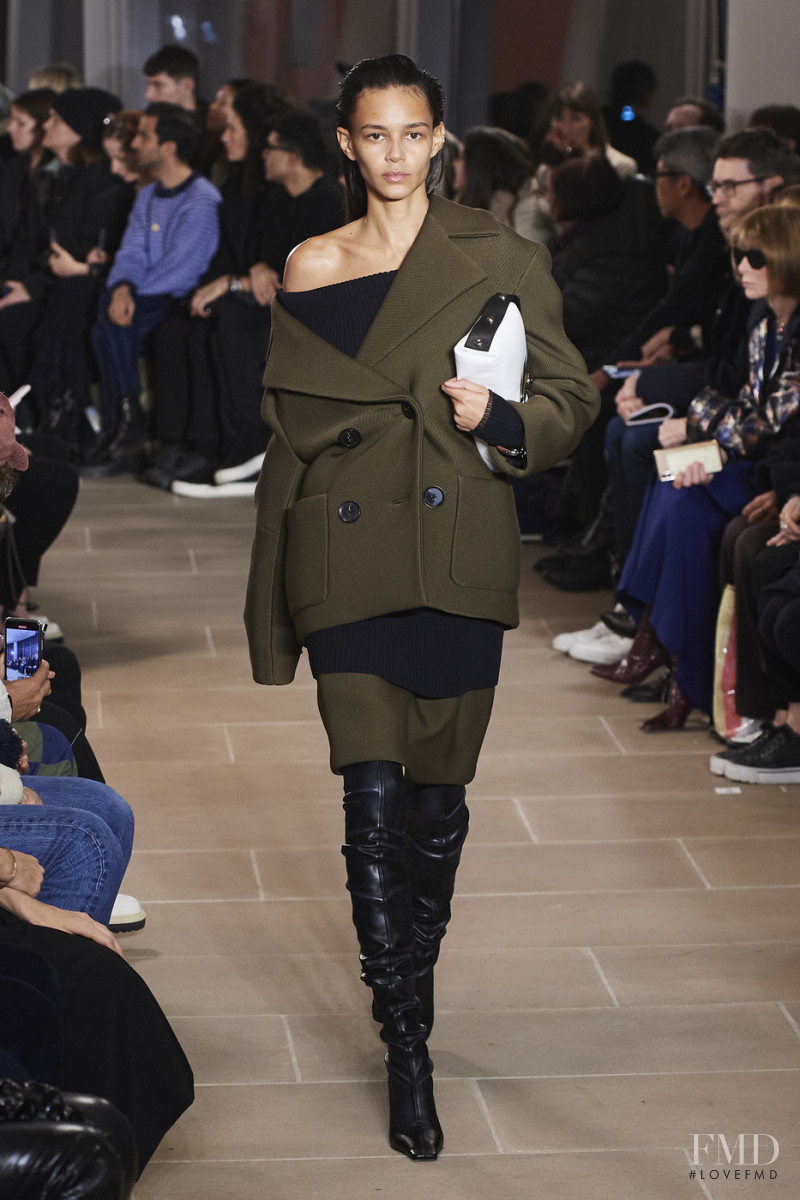 Binx Walton featured in  the Proenza Schouler fashion show for Autumn/Winter 2020