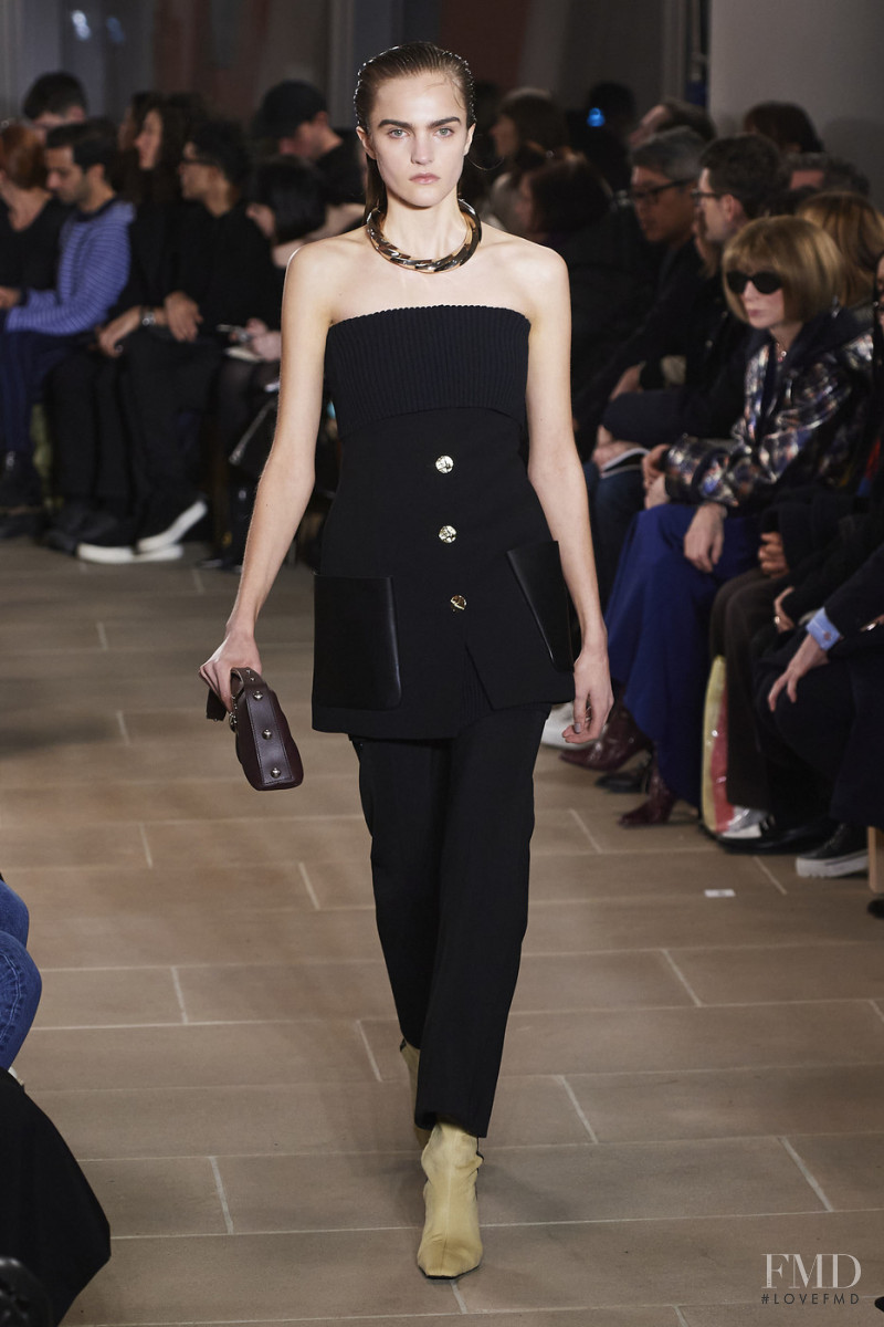 Josefine Lynderup featured in  the Proenza Schouler fashion show for Autumn/Winter 2020