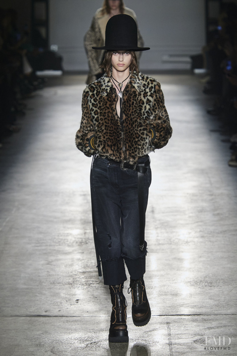 Valerie Scherzinger featured in  the R13 fashion show for Autumn/Winter 2020