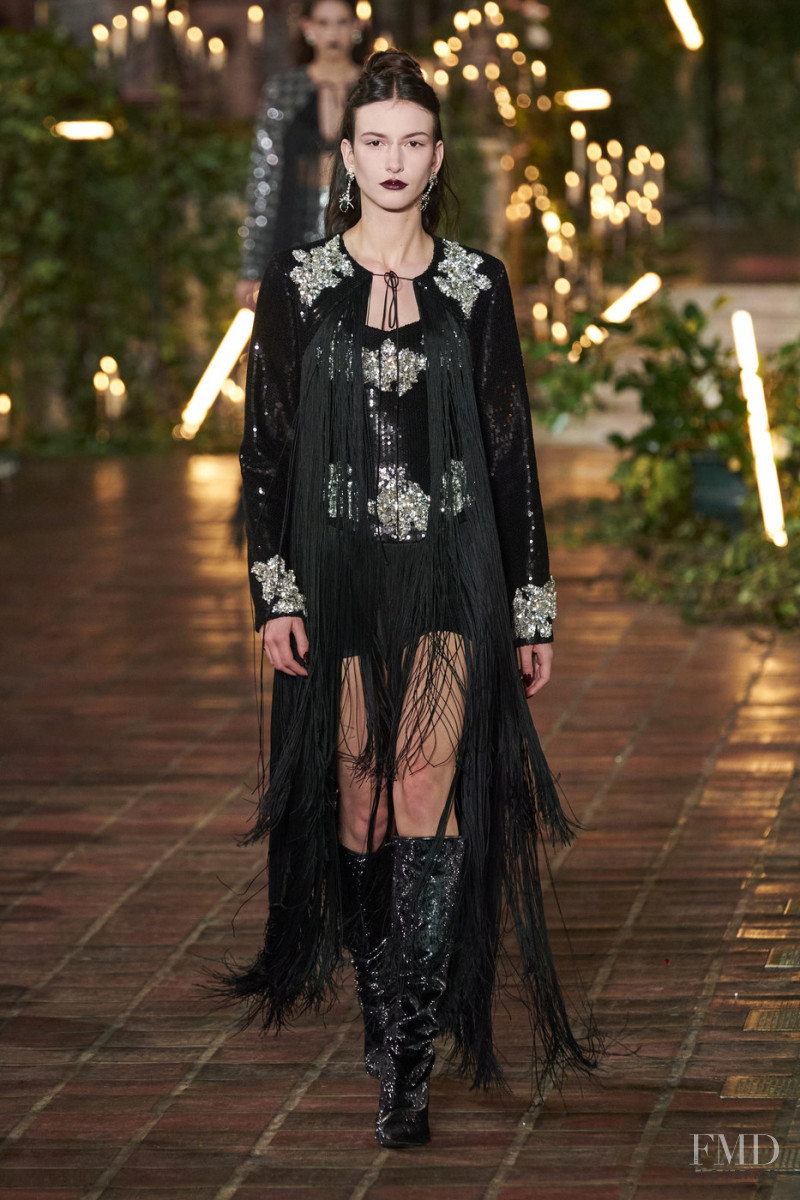 Chai Maximus featured in  the Rodarte fashion show for Autumn/Winter 2020