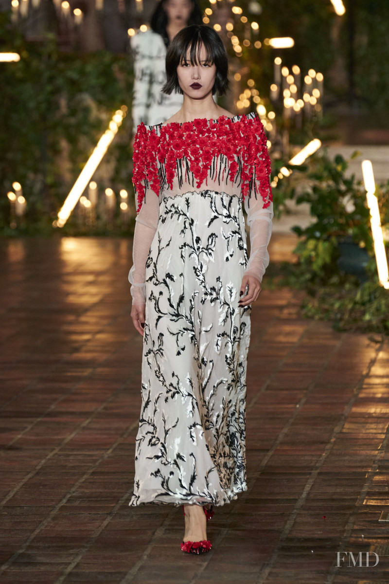 Charlotte Yidan Huang featured in  the Rodarte fashion show for Autumn/Winter 2020