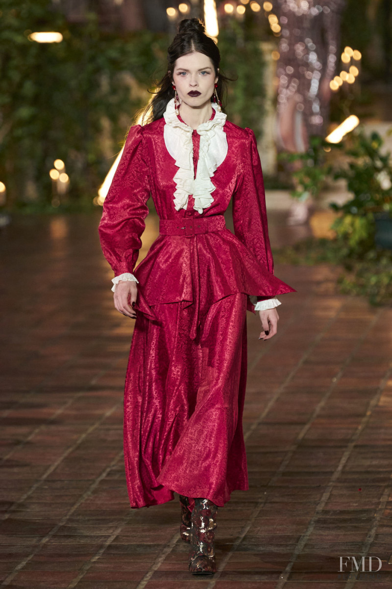 Sedona Legge featured in  the Rodarte fashion show for Autumn/Winter 2020