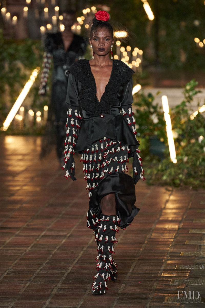 Ayobami  Okekunle featured in  the Rodarte fashion show for Autumn/Winter 2020