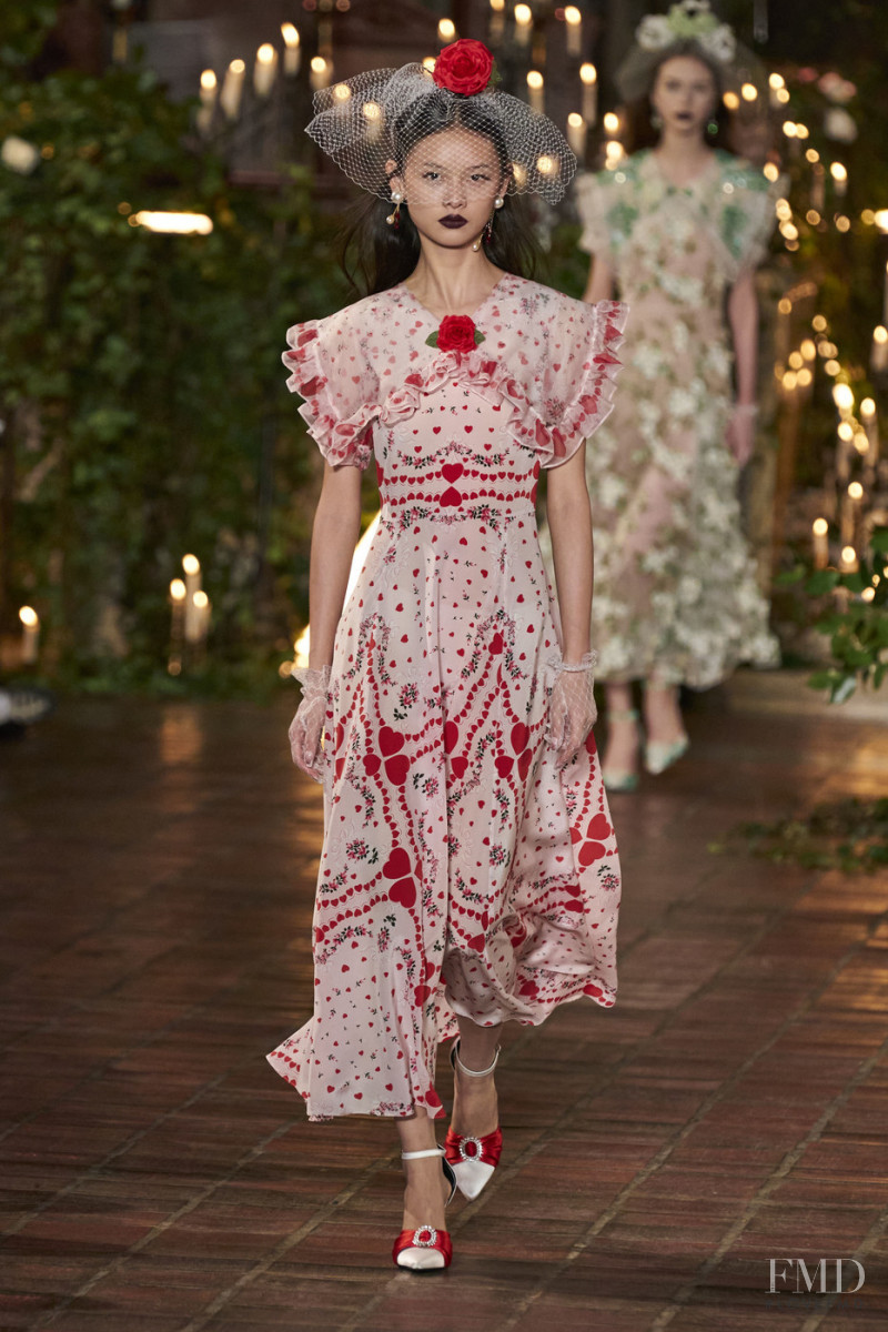 Shu Ping Li featured in  the Rodarte fashion show for Autumn/Winter 2020