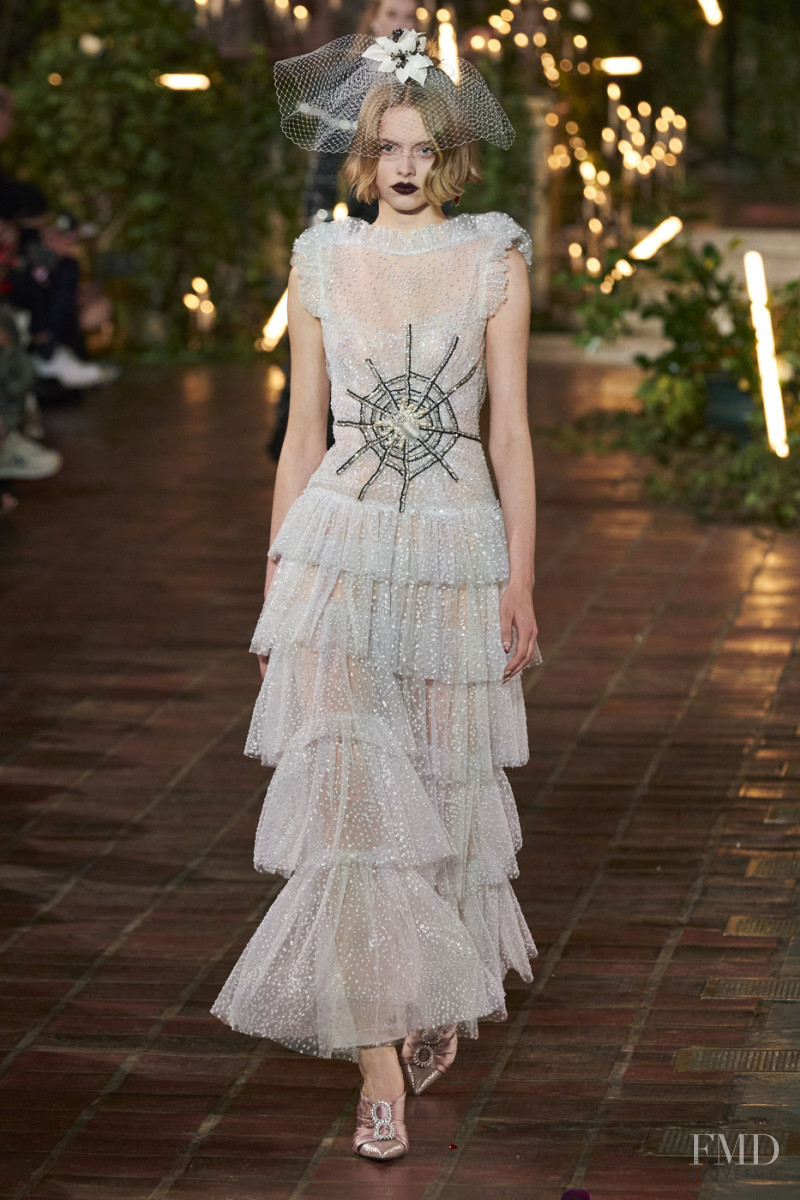 Aleks Marcinkiewicz featured in  the Rodarte fashion show for Autumn/Winter 2020