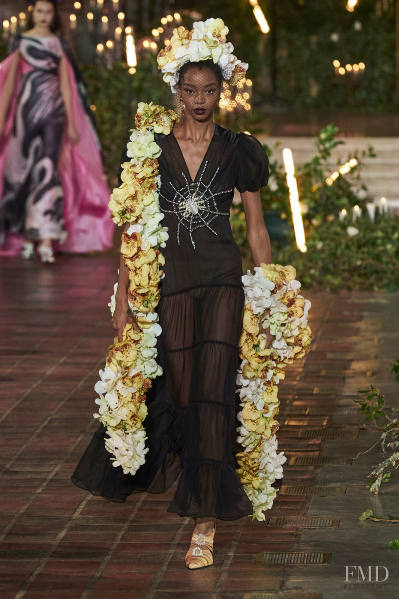 Kyla Ramsey featured in  the Rodarte fashion show for Autumn/Winter 2020