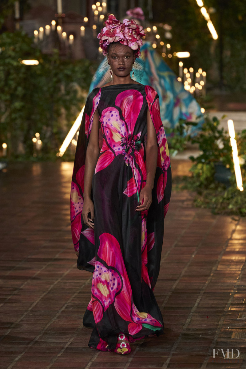 Naki Depass featured in  the Rodarte fashion show for Autumn/Winter 2020