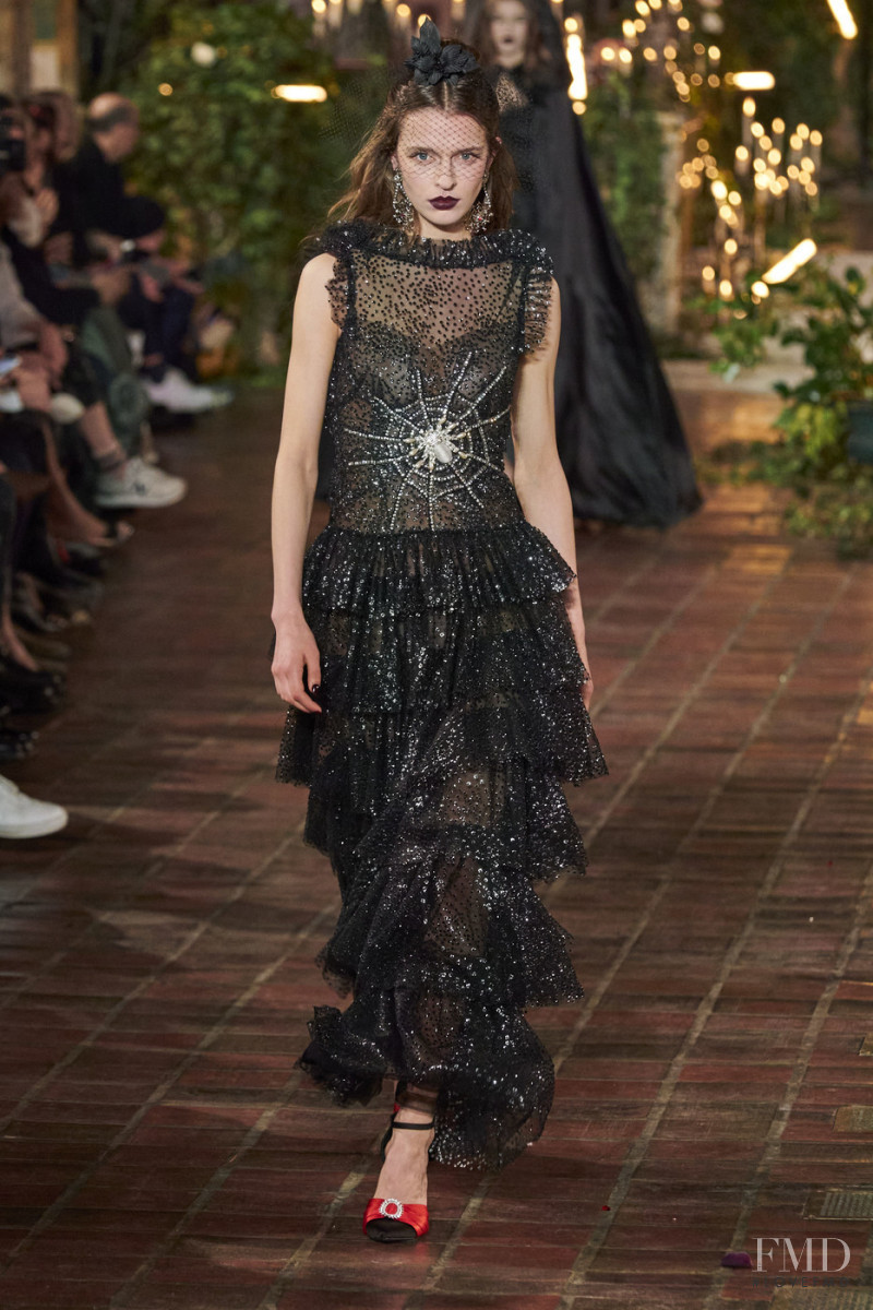 Merel Zoet featured in  the Rodarte fashion show for Autumn/Winter 2020