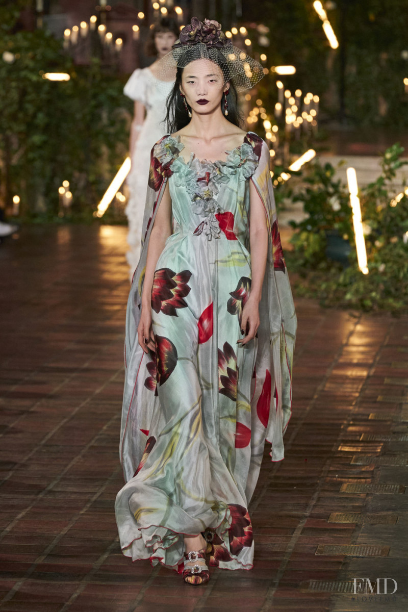 Liu Huan featured in  the Rodarte fashion show for Autumn/Winter 2020