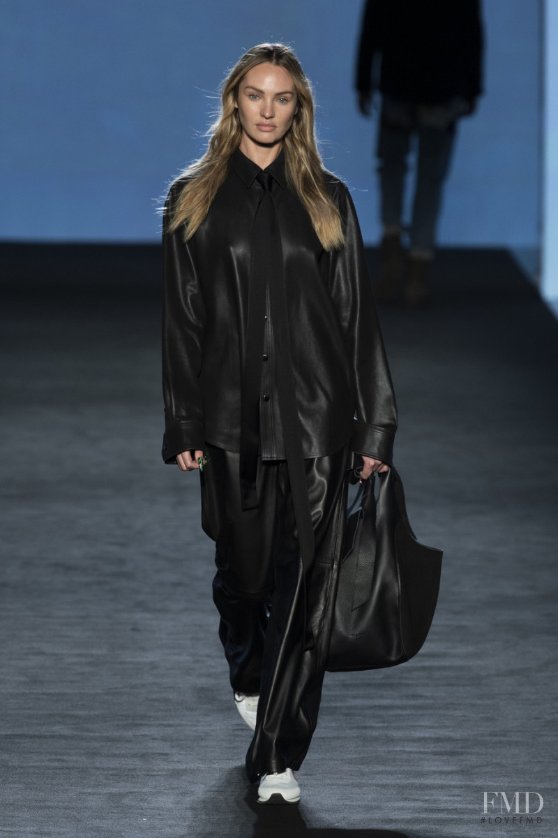 Candice Swanepoel featured in  the rag & bone fashion show for Autumn/Winter 2020