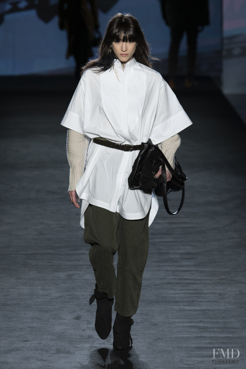 Zso Varju featured in  the rag & bone fashion show for Autumn/Winter 2020