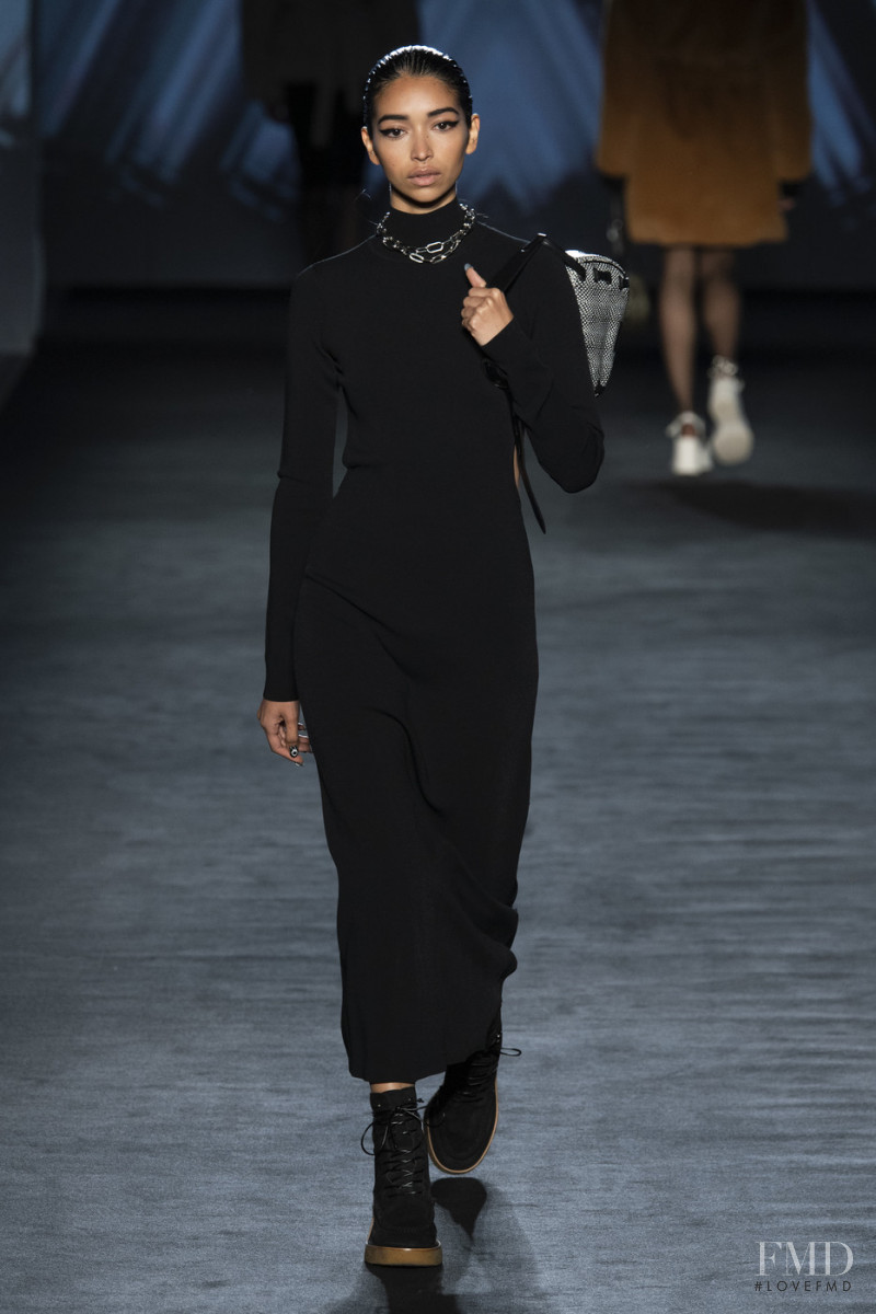 Sara Esparza featured in  the rag & bone fashion show for Autumn/Winter 2020