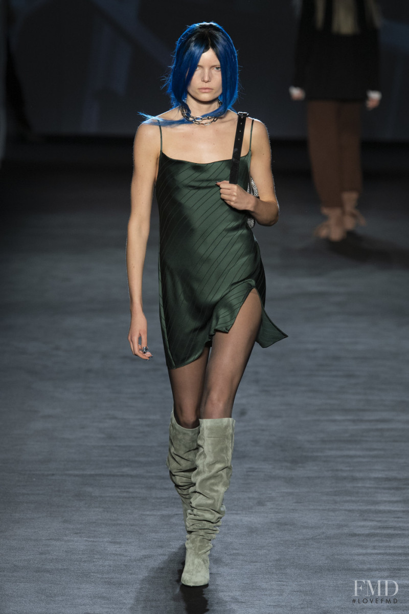 Michelle van Bijnen featured in  the rag & bone fashion show for Autumn/Winter 2020