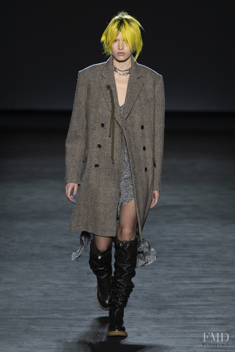 Andrea Langfeldt featured in  the rag & bone fashion show for Autumn/Winter 2020