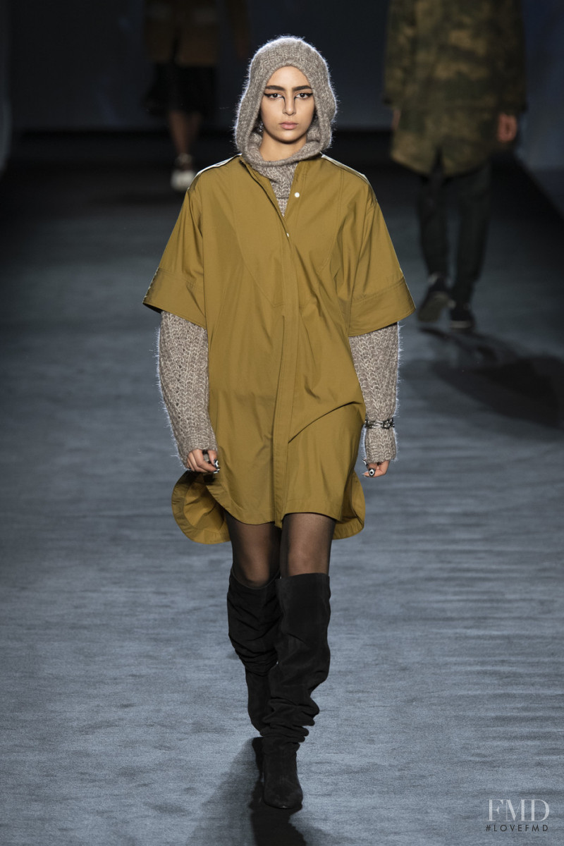 Nora Attal featured in  the rag & bone fashion show for Autumn/Winter 2020