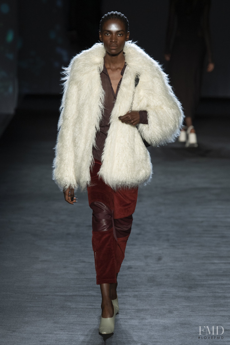 Aketch Joy Winnie featured in  the rag & bone fashion show for Autumn/Winter 2020