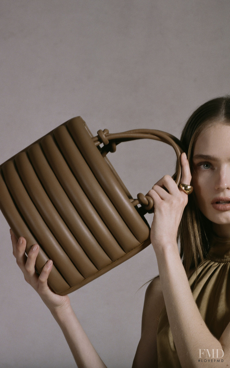 Anna Mila Guyenz featured in  the Staud lookbook for Autumn/Winter 2020