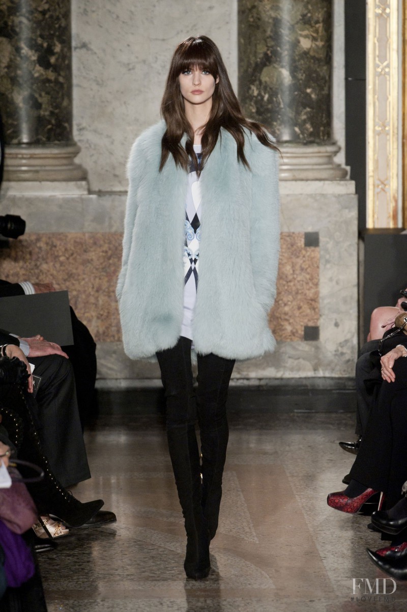Manon Leloup featured in  the Pucci fashion show for Autumn/Winter 2013